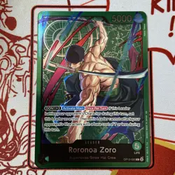 Roronoa Zoro - OP12-020 (Zoro Deck) OP12-020 Learn Together Deck Set Foil - Image 1