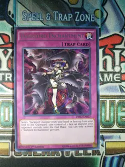 Yugioh Darklord Enchantment Secret Rare DESO-EN037 1st Ed Near Mint - Image 1