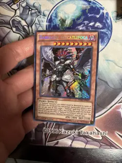 (AY) Darklord Tezcatlipoca DESO-EN031 Destiny Soldiers 1st Edition LP - Image 3