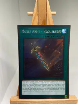 Noble Arms - Excaliburn - Platinum Rare Limited Edition NKRT-EN023 - LP - YuGiOh - Image 1
