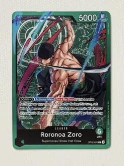 Roronoa Zoro - OP12-020 (Zoro Deck) Leader - Learn Together Deck Set Foil - Image 1