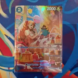 One Piece OP10 Royal Blood Charlotte Pudding SP ST12-012 Alt English NM - Image 1