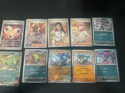 Modern Pokemon Card Binder Lot Collection - Illustration Rare, FA's, Ex’s, Promo - Image 2