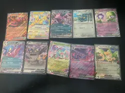 Modern Pokemon Card Binder Lot Collection - Illustration Rare, FA's, Ex’s, Promo - Image 4