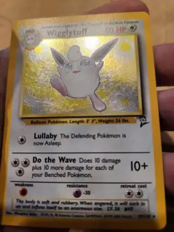 WIGGLYTUFF - BASE SET 2 - 19/130 - Holo Rare - Pokemon Card - LP! - Image 2