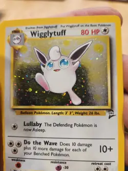 WIGGLYTUFF - BASE SET 2 - 19/130 - Holo Rare - Pokemon Card - LP! - Image 4