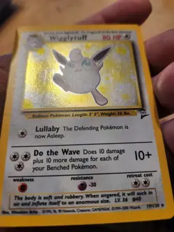 WIGGLYTUFF - BASE SET 2 - 19/130 - Holo Rare - Pokemon Card - LP! - Image 5