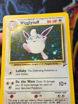 Wigglytuff 19/130 Holo Rare Base Set 2 - Pokemon Card WOTC - LP + - Image 4