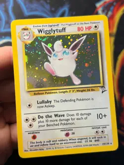 Wigglytuff 19/130 Holo Rare Base Set 2 - Pokemon Card WOTC - LP + - Image 5