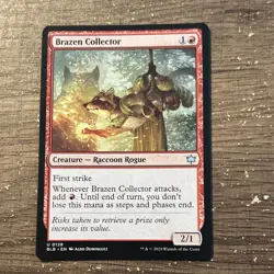 Magic: The Gathering BLB Raccoon Creature Land Theme 5 Cards - Image 2