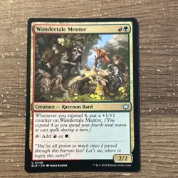 Magic: The Gathering BLB Raccoon Creature Land Theme 5 Cards - Image 3