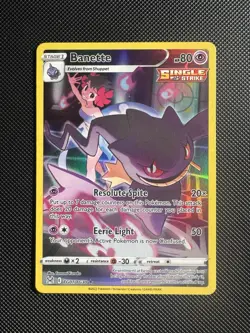 Banette - TG07/TG30 - Pokemon Lost Origins Trainer Gallery Holo Rare Card NM - Image 1