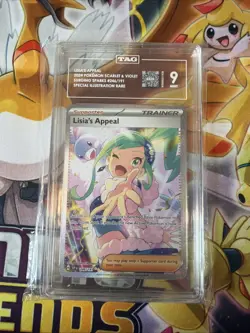 Pokemon TCG Lisia's Appeal Trainer Supporter Card Holo Rare 246/191 SIR MINT 9 - Image 1