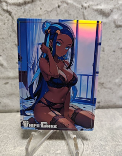 Nessa Trading Card Waifu Goddess Story Anime Girl holo Karte Manga Full Art - Image 1