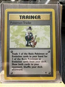 Pokemon Trader (77/102) - Base Set Pokemon Card - Rare - Image 3