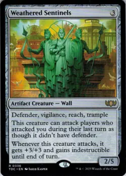 MTG Weathered Sentinels (336) | NM | Commander: Tarkir: Dragonstorm {TDC} - Image 1