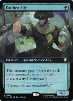Earthen Ally (Extended Art) R Avatar: The Last Airbender 377 NM - Image 1