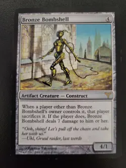🔮Bronze Bombshell - Dissension - Magic The Gathering - MTG - Image 1