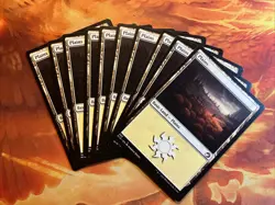 MTG 10 x Plains (380) Innistrad: Midnight Hunt Near-Mint Basic Land!! - Image 1