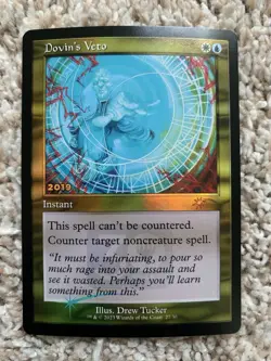 MTG Dovin's Veto FOIL (30th Anniversary Play Promo) - Image 1