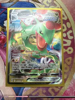 Rayquaza VMAX (101) Ultra Rare Crown Zenith 101/159 NM Pokemon - Image 1