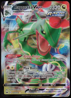 Rayquaza VMAX (101) 101/159 NM - Pokemon Crown Zenith Ultra Rare - Image 1