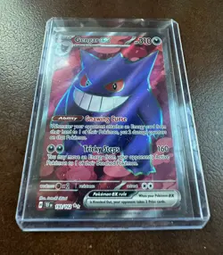 Gengar ex Temporal Forces Ultra Rare Pokemon TCG 193/162 Scarlet Violet Full Art - Image 1