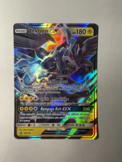 Zekrom GX Sun&Moon Black Star Promo SM138 Sm Holo Pokemon Card - Image 1