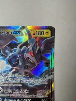 Zekrom GX Sun&Moon Black Star Promo SM138 Sm Holo Pokemon Card - Image 4