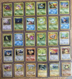 Pokemon TCG Vintage Bundle Job Lot LP-MP Base Set , Team Rocket, Neo + More - Image 1