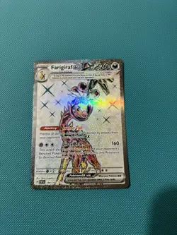Pokemon TCG Farigiraf ex 194/162 Ultra Rare Temporal Forces - Image 1