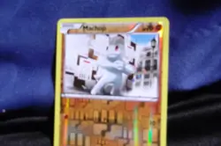 2014 Pokemon - Machop - 44/111 - XY Furious Fists - Reverse Holo - VLP - Image 2
