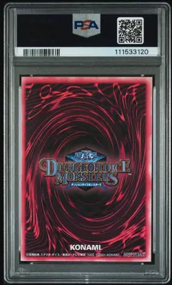 2001 Yu-Gi-Oh! JPN Dark Magician Girl Promo-DDM-Blue-SCR. PSA 9 Mint - Image 2