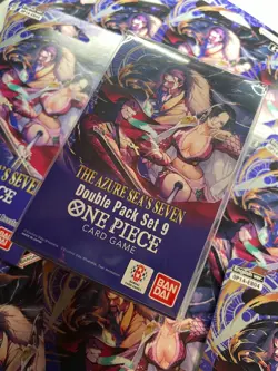 One Piece DP09 Double Pack Set 9 + OP14 Booster Pack (X16) Bundle Lot - Image 2