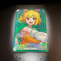 One Piece Carrot OP08-021 Alt Art Leader Two Legends NM English - Image 1