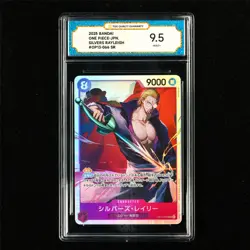 TQG 9.5 MINT+ 2025 One Piece JPN Silvers Rayleigh OP13-066 SR - Image 2