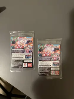 (2X) One Piece TCG Monkey D. Luffy Promo - US College Basketball Voyage - SEALED - Image 2