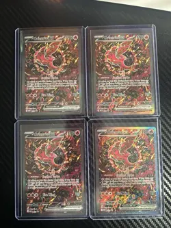 Pokemon Oricorio EX Full Art Holo x4 Scarlet & Violet 023/070 Cards - Image 1