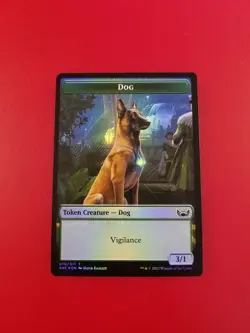 1x Fish & Dog | FOIL TOKEN | Streets of New Capenna | MTG Magic Cards - Image 4