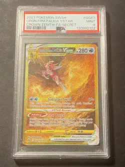 Origin Forme Palkia VSTAR GG67/GG70 Secret Rare Pokemon TCG Card PSA 9 - Image 1
