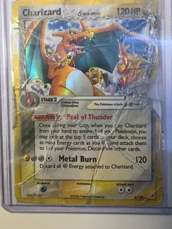 Pokemon Charizard 4/100 Ex Crystal Guardians 2006 Holo 120HP Card *Read Desc* - Image 4