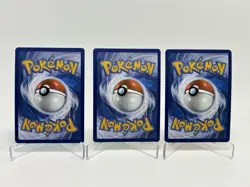 SQUIRTLE, BULBASAUR, CHARMANDER SVP 46 SVP 47 SVP 48 Black Star Promo 3 Card Lot - Image 2