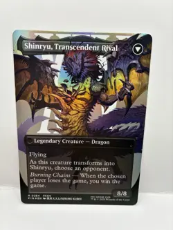 Zenos Yae Galvus BORDERLESS FOIL NM - Final Fantasy FF MTG Card - Image 2