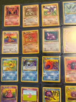 Vintage Lot Of Pokemon Cards Wotc, Fossil, Gengar Moltres Charizard Etc - Image 2