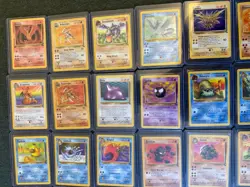 Vintage Lot Of Pokemon Cards Wotc, Fossil, Gengar Moltres Charizard Etc - Image 4