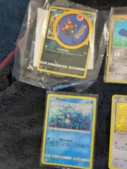 16+ Pokemon Card Lot! Sealed Alolan Meowth Promo + Modern Holographic Cards - Image 5