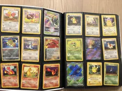 Pokemon TCG WOTC Mixed binder with vintage and modern cards - Image 2