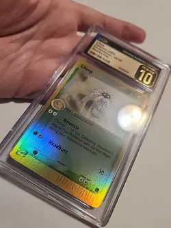 CGC 10 PRISTINE Lileep 2003 EX Sandstorm 43/100 Reverse Holo Pokemon Card POP 1! - Image 3