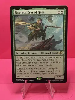 Gwenna, Eyes of Gaea | The Brothers’ War BRO 185 | NM | MTG - Image 1