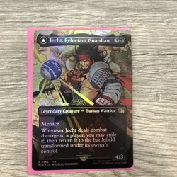 MTG - Jecht, Reluctant Guardian - FOIL Borderless Rare 0363 - Final Fantasy - Image 1